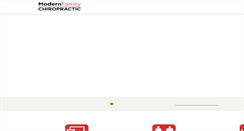 Desktop Screenshot of modernfamilychiro.com
