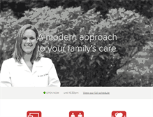 Tablet Screenshot of modernfamilychiro.com